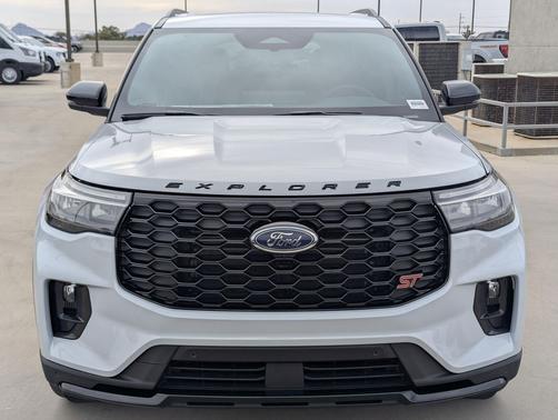 Space White Metallic 2026 Ford Explorer ST