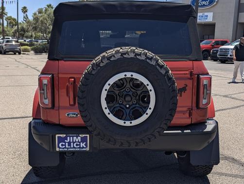 HOT PEPPER RED ME 2022 Ford Bronco Outer Banks