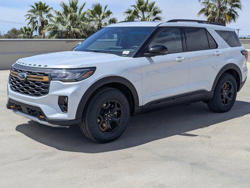 Space White Metallic 2026 Ford Explorer Tremor