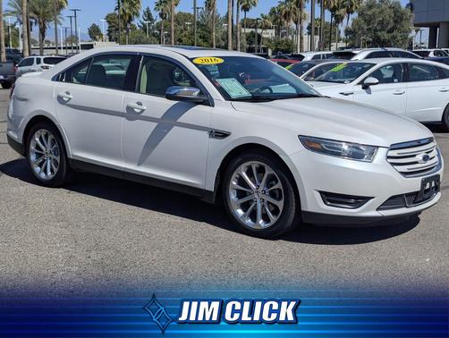 WHITE PLATINUM ME 2016 Ford Taurus Limited
