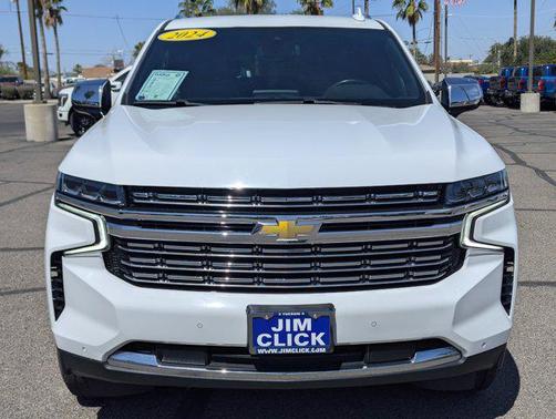 Summit White 2024 Chevrolet Suburban Premier