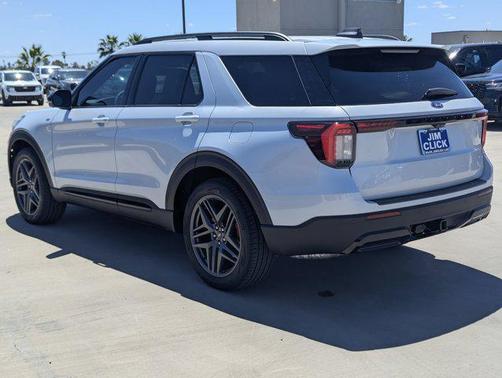 Space White Metallic 2026 Ford Explorer ST-Line