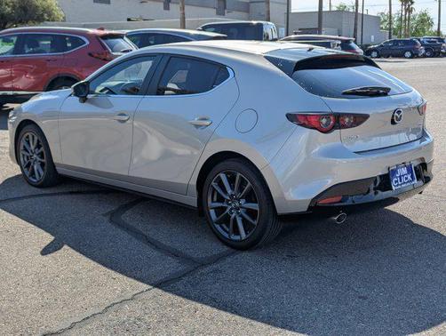 Platinum Quartz Metallic 2023 Mazda Mazda3 FWD w/Preferred Package