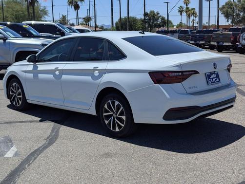 Pure White 2024 Volkswagen Jetta 1.5T S
