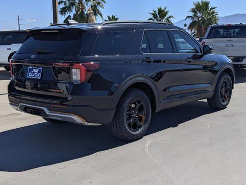 Agate Black Metallic 2026 Ford Explorer Tremor
