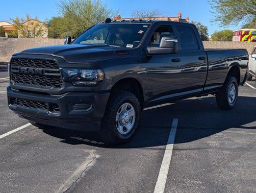 Granite Crystal Metallic Clearcoat 2023 RAM 2500 Tradesman Crew Cab 4x4 8' Box