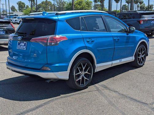 Electric Storm Blue 2016 Toyota RAV4 SE