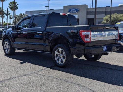 Agate Black Metallic 2022 Ford F-150 Platinum