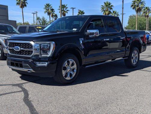 Agate Black Metallic 2022 Ford F-150 Platinum