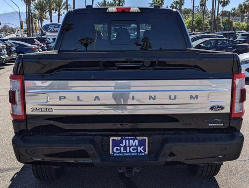 Agate Black Metallic 2022 Ford F-150 Platinum
