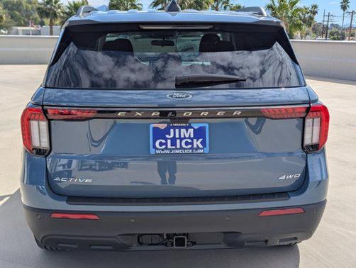 Vapor Blue Metallic 2026 Ford Explorer Active w/200A Pkg