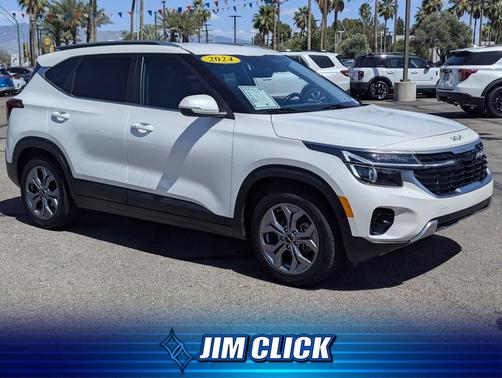 Snow White Pearl 2024 Kia Seltos S