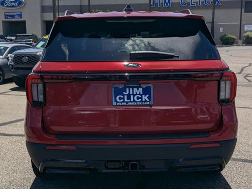 Rapid Red Metallic Tinted Clearcoat 2026 Ford Explorer ST-Line