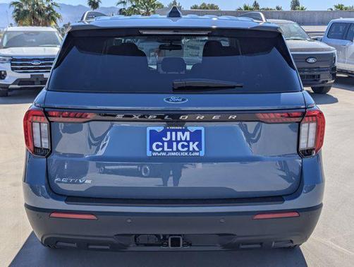 Vapor Blue Metallic 2026 Ford Explorer Active