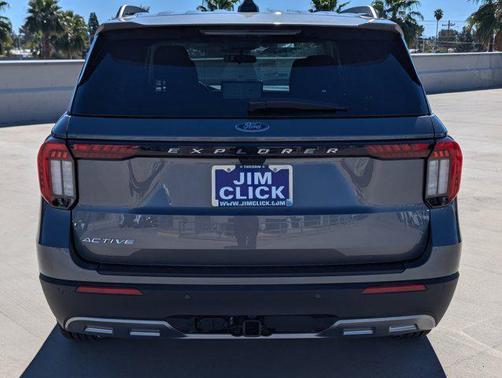 Carbonized Gray Metallic 2026 Ford Explorer Active w/200A Pkg