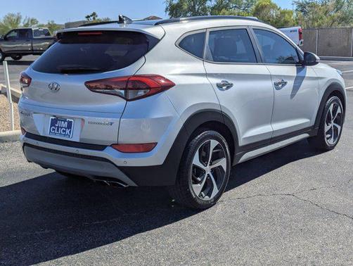 Molten Silver 2017 Hyundai TUCSON Limited