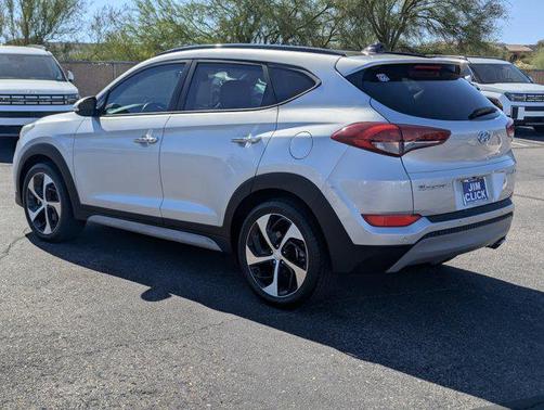 Molten Silver 2017 Hyundai TUCSON Limited