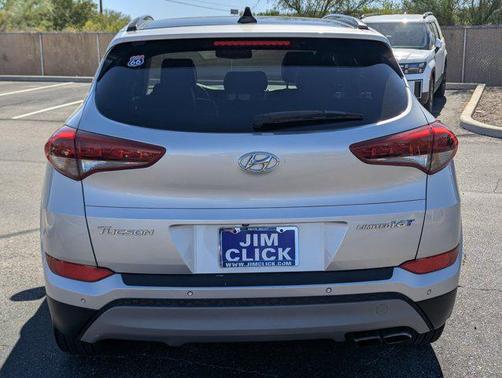 Molten Silver 2017 Hyundai TUCSON Limited