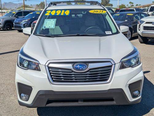 Crystal White Pearl 2021 Subaru Forester Premium