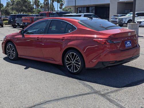 Supersonic Red 2025 Toyota Camry XLE