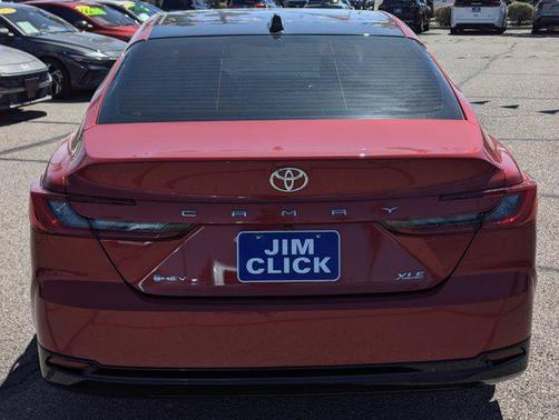 Supersonic Red 2025 Toyota Camry XLE