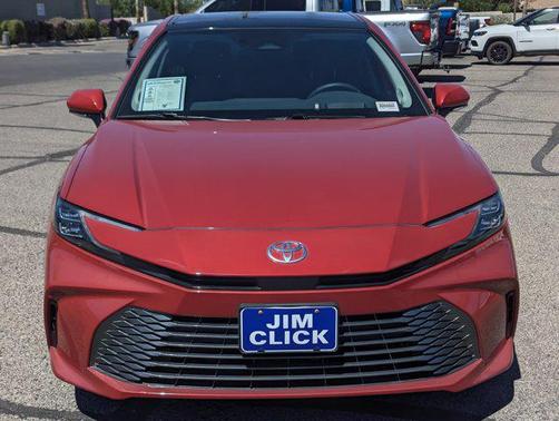 Supersonic Red 2025 Toyota Camry XLE