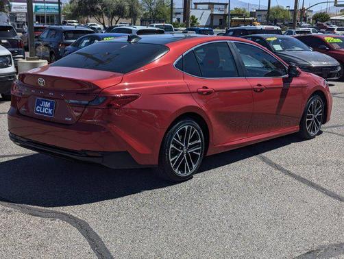 Supersonic Red 2025 Toyota Camry XLE