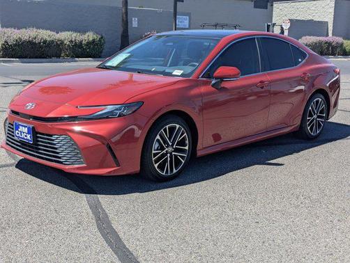 Supersonic Red 2025 Toyota Camry XLE