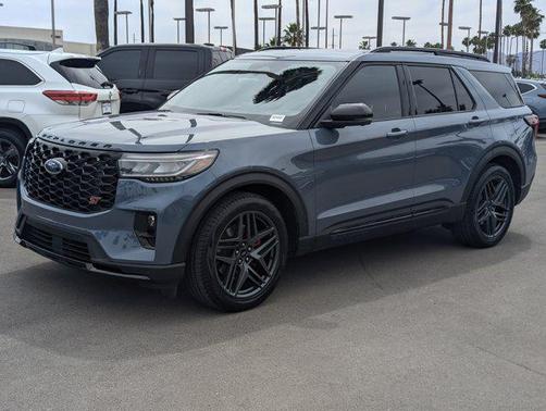 Vapor Blue Metallic 2025 Ford Explorer ST