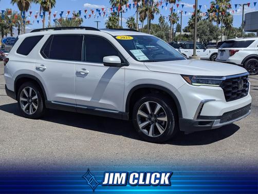 Platinum White Pearl 2025 Honda Pilot Elite