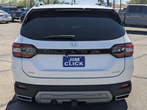 Platinum White Pearl 2025 Honda Pilot Elite