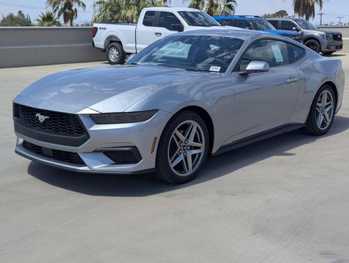 Iconic Silver Metallic 2026 Ford Mustang EcoBoost Premium