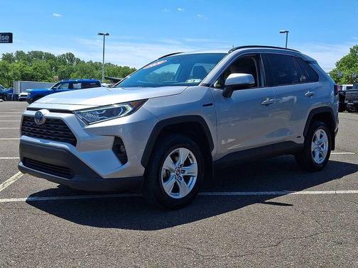 Silver Sky Metallic 2020 Toyota RAV4 Hybrid XLE