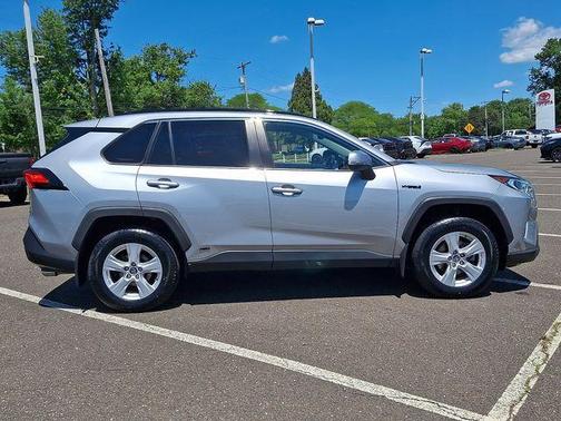Silver Sky Metallic 2020 Toyota RAV4 Hybrid XLE