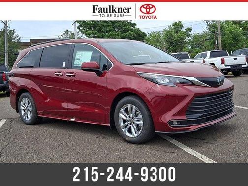 Ruby Flare Pearl 2026 Toyota Sienna XLE