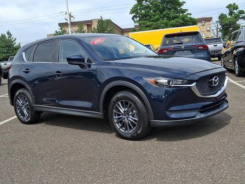 Deep Crystal Blue Mica 2021 Mazda CX-5 Touring