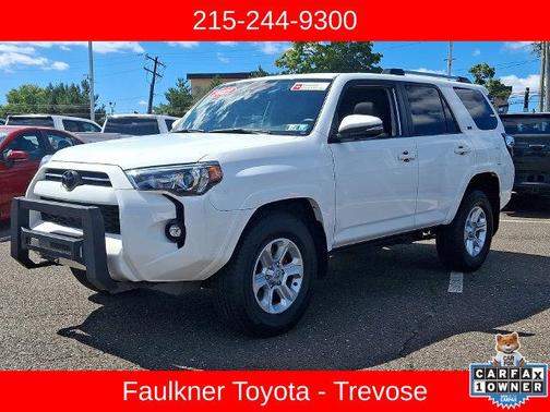 White 2022 Toyota 4Runner SR5 Premium