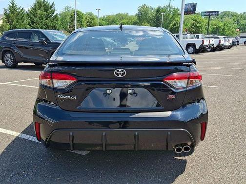 Midnight Black Metallic 2025 Toyota Corolla SE
