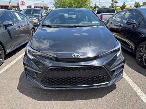Midnight Black Metallic 2025 Toyota Corolla SE