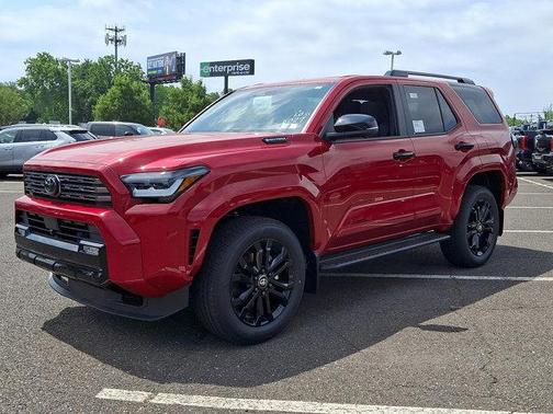 Red 2026 Toyota 4Runner Hybrid Platinum