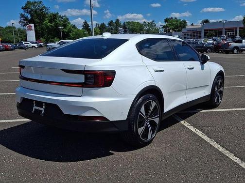 Snow Metallic 2023 Polestar 2 Long Range Single Motor