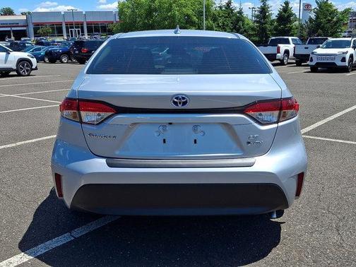 Classic Silver Metallic 2025 Toyota Corolla Hybrid LE