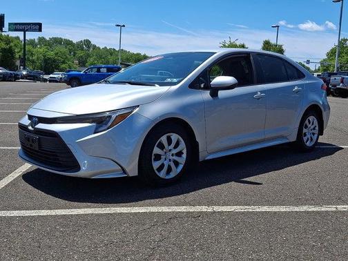 Classic Silver Metallic 2025 Toyota Corolla Hybrid LE