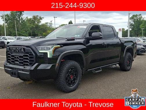 Midnight Black Metallic 2025 Toyota Tundra Hybrid TRD Pro