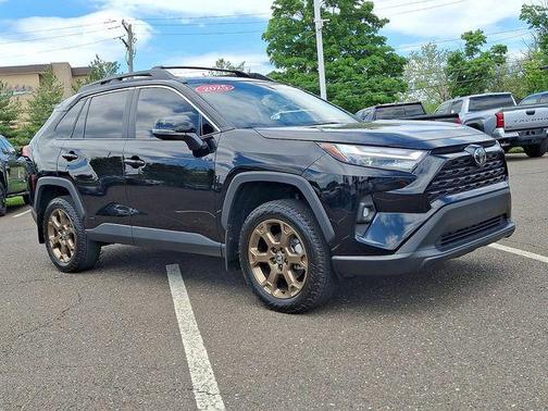 Midnight Black Metallic 2025 Toyota RAV4 Hybrid Woodland Edition