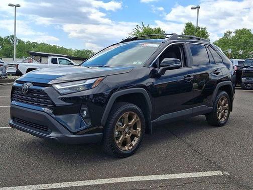 Midnight Black Metallic 2025 Toyota RAV4 Hybrid Woodland Edition