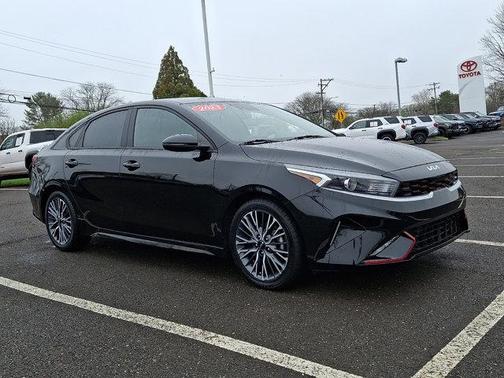 Aurora Black 2023 Kia Forte GT-Line