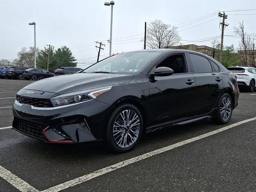 Aurora Black 2023 Kia Forte GT-Line