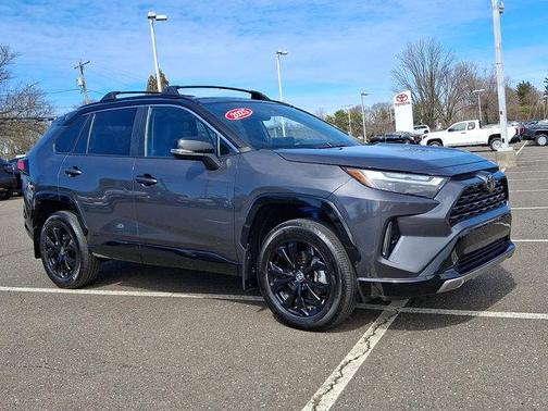 Magnetic Gray Metallic 2025 Toyota RAV4 Hybrid XSE