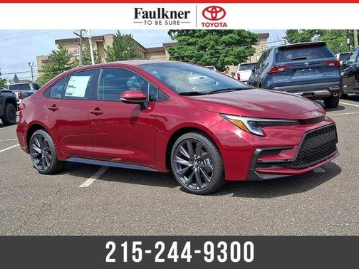 Ruby Flare Pearl 2026 Toyota Corolla SE